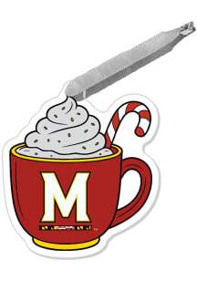 Maryland Terrapins Mug with Cocoa Ornament - Red