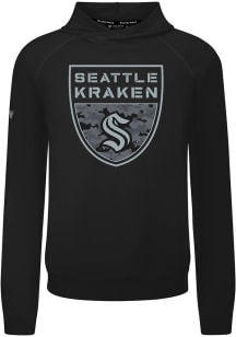 Levelwear Seattle Kraken Black Mandate Buckler Long Sleeve T Shirt