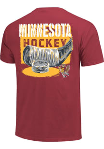 Minnesota Golden Gophers Maroon Stick in the Paint Short Sleeve T Shirt