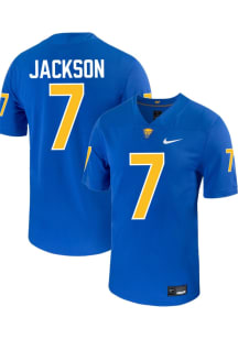 Beau Jackson   Pitt Panthers Blue Football Football Name And Number Football Jersey