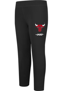 Pro Standard Chicago Bulls Toddler Black Retro Classics Bottoms Leggings