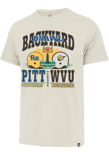 47 Pitt Panthers Brown Football Backyard Brawl 2025 Short Sleeve Fashion T Shirt