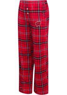 Concepts Sport Wisconsin Badgers Womens Red Flannel Loungewear Sleep Pants