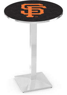 San Francisco Giants Chrome Square Base Pub Table