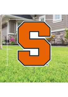Syracuse Orange Primary Yard Sign - Orange