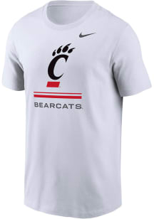 Nike Cincinnati Bearcats White Dri-Fit Core Short Sleeve T Shirt