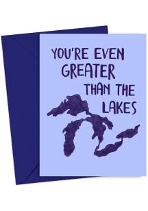 Great Lakes 5.5in x 4.25in Card - Blue