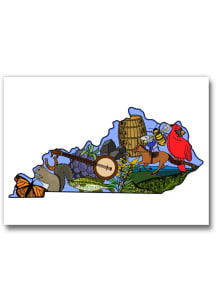 Kentucky Kentucky landmarks and icons Magnet