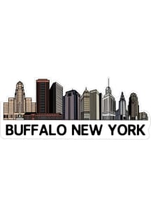 Buffalo Skyline Stickers - Blue