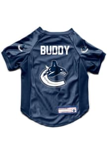 Vancouver Canucks Personalized Stretch Pet Jersey