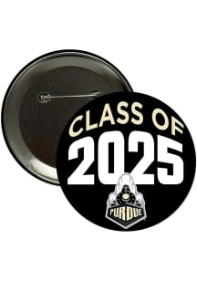Purdue Boilermakers 3" Class of 2025 Button - Black