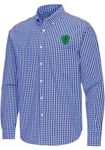 Antigua Seattle Sounders FC Mens Blue Ellis Long Sleeve Dress Shirt