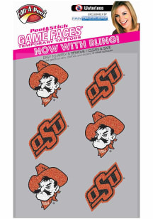 Oklahoma State Cowboys 6pk Fandazzler Tattoo