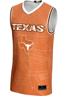 ProSphere Texas Longhorns Youth Vigor Burnt Orange Basketball Jersey