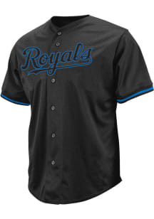 Bobby Witt Jr Kansas City Royals Profile Black Pop Jersey Big and Tall
