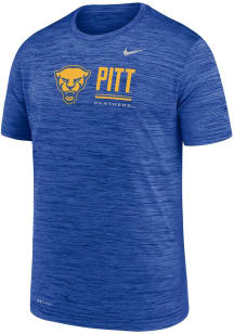 Nike Pitt Panthers Youth Blue Velocity Short Sleeve T-Shirt