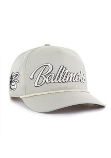 47 Baltimore Orioles Overhand 2T Hitch Adjustable Hat - Grey