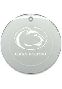 Penn State Nittany Lions Grandparent Round Ornament - White