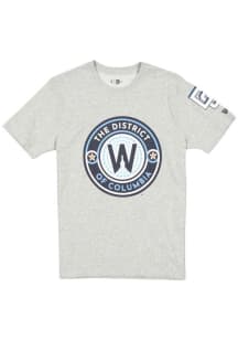 New Era Washington Nationals Grey City Connect Short Sleeve T Shirt