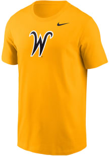 Nike Wichita State Shockers Gold Alternate Logo Core Short Sleeve T Shirt