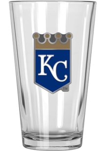 Kansas City Royals 16oz Primary Logo Pint Glass - Grey
