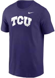 Nike TCU Horned Frogs Purple Hero SuperFrog Short Sleeve T Shirt