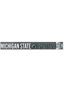 Michigan State Spartans Long Text Auto Strip - Green