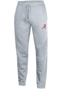 Gear for Sports Alabama Crimson Tide Mens Grey Big Cotton Slim Sweatpants