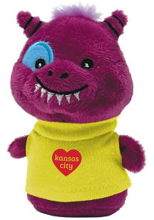 Kansas City HEART MONSTER Plush - Yellow