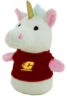 Central Michigan Chippewas Unicorn Plush - Red