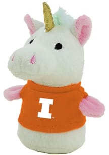Illinois Fighting Illini Unicorn Plush - Orange