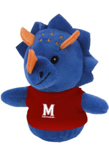 Maryland Terrapins Triceratops Plush - Red