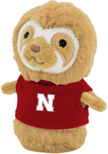 Nebraska Cornhuskers Sloth Plush - Red