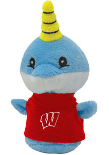 Wisconsin Badgers Narwal Plush - Red