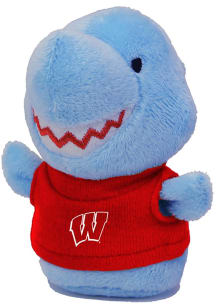 Wisconsin Badgers Shark Plush - Red
