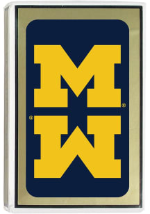Michigan Wolverines Navy Playing Cards