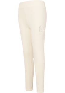 Pro Standard New York Yankees Girls White Neutral Bottoms Leggings