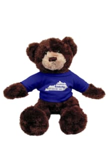Kentucky Someone Loves Me State Shape Plush - Blue