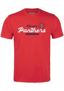 Levelwear Florida Panthers Youth Red Richmond Jr Monument Short Sleeve T-Shirt