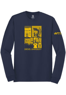Summit Sportswear Drexel Dragons Navy Blue Welcome Week 2023 Long Sleeve T Shirt