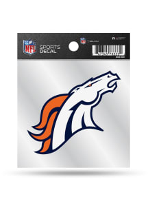 Denver Broncos 4x4 Auto Decal - Orange