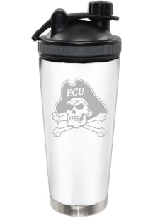 East Carolina Pirates 24oz Stainless Steel Bottle - White