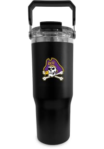 East Carolina Pirates Bucket Stainless Steel Tumbler - Black
