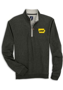 Johnnie O Iowa Hawkeyes Mens Black Sully America Needs Farmers Long Sleeve Qtr Zip Pullover