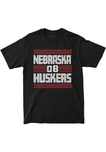 Kenna Cogill Nebraska Cornhuskers Youth Black Festive Fashion Player Tee
