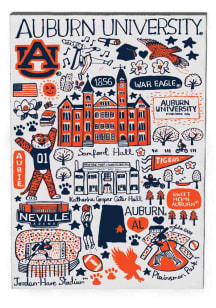 Auburn Tigers Julia Gash Jumbo Magnet