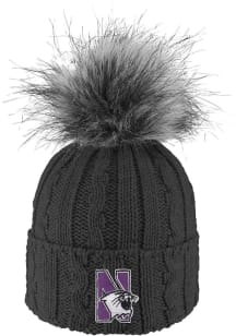 LogoFit Northwestern Wildcats Dark Grey Alps Womens Knit Hat