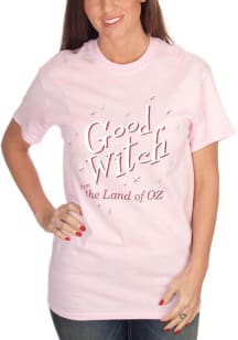 Wizard of Oz Womens Pink Good Witch Short Sleeve T-Shirt