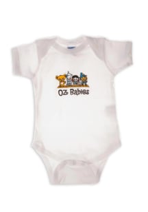 Wizard of Oz Baby White Oz Babies Short Sleeve One Piece
