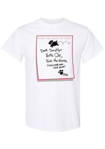 Wizard of Oz Womens White Dear Dorothy Short Sleeve T-Shirt